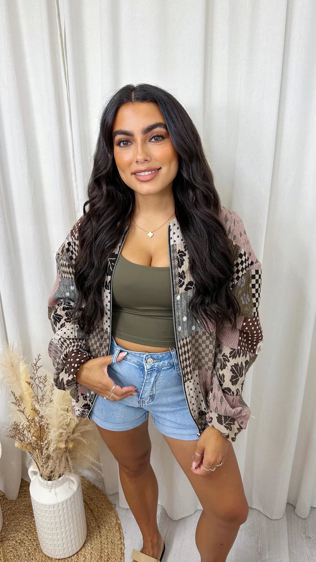 Andrea  Bomber Jacket